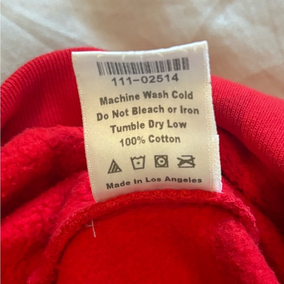 Sp5der Beluga Red Hoodie Sz: L - Picture 6 of 7